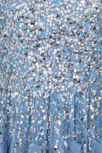 ชุดราตรีประดับลูกปัดลายคริสตัลหรูหราชุดเดรสเข้ารูปมีคอพิมพ์ลายเดรสผ้าโพลีตาข่ายสำหรับงานปาร์ตี้งานเลี้ยงค็อกเทล - Product Image 6