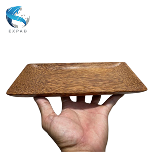 Platos de madera de coco natural para una cena ecológica - Product Image 5