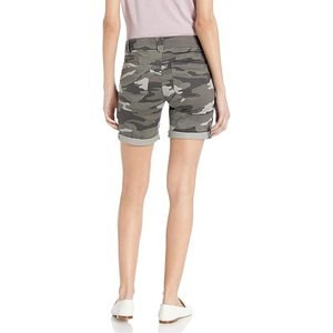 New Summer Fashion Wholesale Ladies <b>Short</b> Pants Customised Denim Flap Pocket Straight Leg <b>Women's</b> <b>Cargo</b> <b>Shorts</b> - Product Image 2