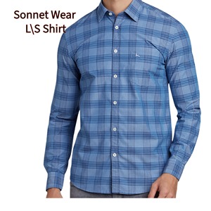 Logotipo personalizado Impresión Otoño Hombres Camisa Casual de manga larga - Product Image 6