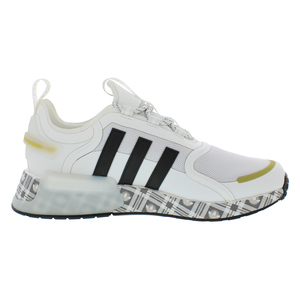 Zapatos Adidas NMD V3 GS para niña Color: Blanco/Negro/Dorado 100% auténtico - Product Image 1