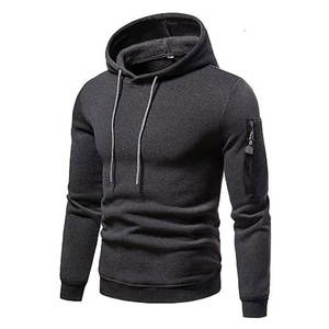Ensemble de Sportswear Homme 100% Coton Haute Qualité – Veste Décontractée Entièrement Zippée, Pantalon à Cordon, Col à Capuche, Motif Uni, Respirant - Product Image 2