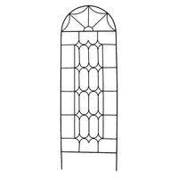 Treillis de jardin moderne en aluminium pour fleurs grimpantes, panneau décoratif extérieur pour patio, résistant à la rouille, revêtement en poudre, vertical, durable