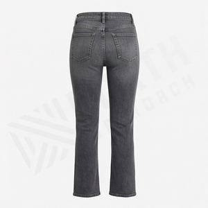 กางเกงยีนส์ผู้หญิงไซส์ใหญ่ ระบายอากาศได้ดี ทรงเข้ารูป สวมใส่สบาย ลายพิมพ์เทคนิค สำหรับฤดูหนาว สีตามสั่ง - Product Image 2