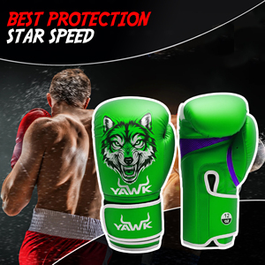 Gants de boxe en cuir de haute qualité, best-seller, logo personnalisé, gants d'entraînement professionnels, gants de sparring MMA - Product Image 2