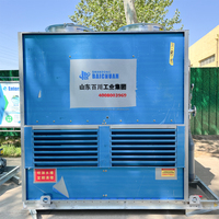 Tour de refroidissement à contre-courant à circuit fermé 30RT en acier magnésium-aluminium-zinc, tour de refroidissement d'eau industrielle, refroidisseur HVAC