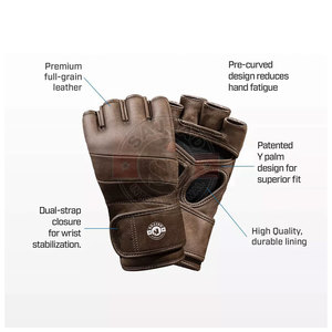 ถุงมือมวย MMA,การฝึกอบรมการต่อสู้ใส่สบาย - Product Image 6