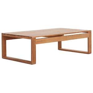 Mesa cuadrada en oferta, hecha de madera de teca con estilo moderno y sencillo, adecuada para uso en exteriores, resistente a las termitas. - Product Image 3