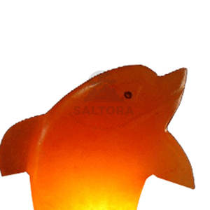 Pakistán hizo sal en forma de delfín mejor producto sal en forma de delfín decoración del hogar lámpara de sal en forma de delfín - Product Image 5