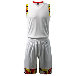 Ensemble de maillots de basket-ball pour hommes de marque supérieure 2026, à séchage rapide, personnalisés, imprimés, techniques de sublimation, logo uni, vêtements de basket-ball plus - Product Image 5
