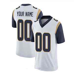 Nuevo diseño 100% poliéster American Custom Jersey fútbol transpirable impresión alta calidad American Football Jersey - Product Image 4