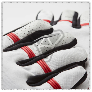 Guantes de Motocicleta de Cuero Transpirables, Guantes de Ciclismo para Motocicleta con Pantalla Táctil - Product Image 6