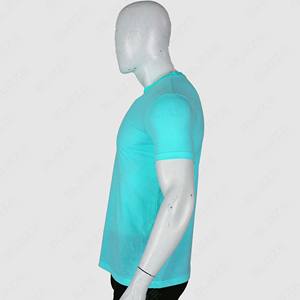 Camisetas personalizadas para hombre Camiseta ajustada de algodón 100% para gimnasio para hombre Camiseta de entrenamiento de manga corta con logotipo personalizado Entrenamiento Atlético Slim Fit - Product Image 5