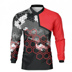 Maillot de course personnalisé imprimé, maillot de moto à manches longues, maillot d'équipe de motocross, équipement de course professionnel à séchage rapide, fournisseur - Product Image 5