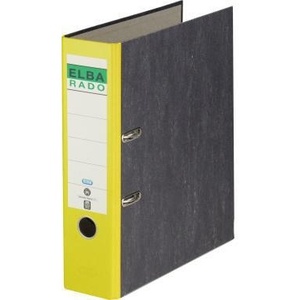 ELBA Rado Klassik 80mm DIN <b>A4</b> Binder Cardboard File <b>Folder</b> with Outer Paper and Inner Cardboard Lamination - Product Image 1