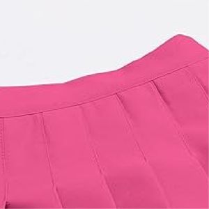 Whole sale Women's <b>High</b>-<b>Waisted</b> Tennis <b>Skirt</b> Anti-Slip Breathable Running Short <b>Skirt</b> - Product Image 3