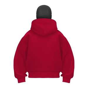 Moda OEM Diseño Personalizado Color sólido Enmascarado Sudadera con capucha Máscara de cara completa Sudaderas con capucha - Product Image 3
