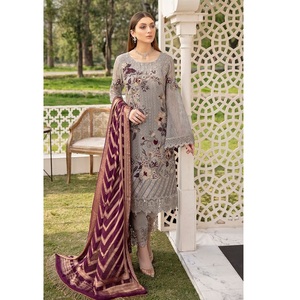 ชุดสูทชาติพันธุ์ชาวปากีสถานชุดเดรส Farshi Salwar Kameez จากปากีสถานและอินเดีย - Product Image 4