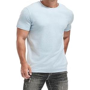 Camiseta de entrenamiento de ropa de gimnasio para hombres En stock Camisetas de manga corta estampadas de secado rápido de manga corta para entrenamiento de calle para hombres - Product Image 6