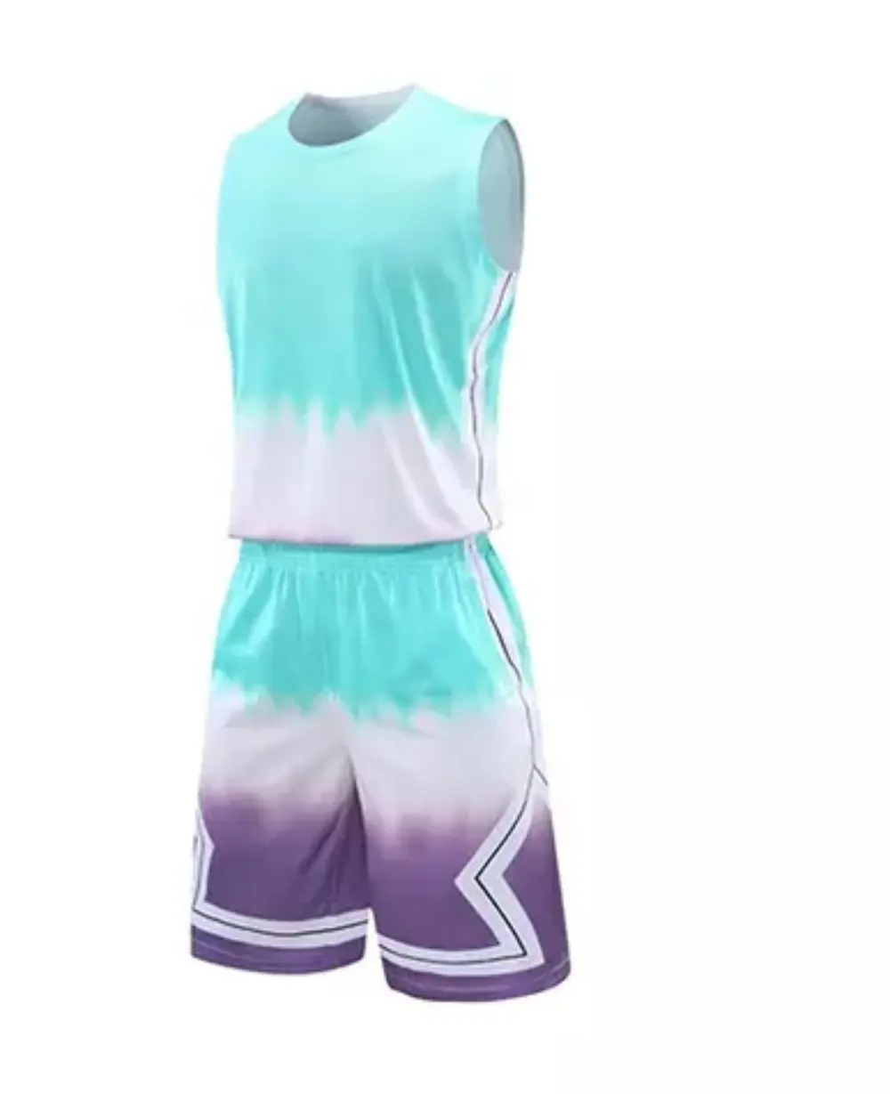 Camisetas deportivas para hombre y mujer, uniformes de baloncesto con impresión por sublimación, unisex