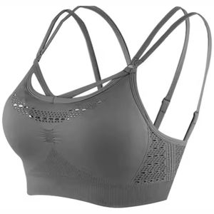สปอร์ตบราไร้ตะเข็บสำหรับผู้หญิงบราสำหรับใส่วิ่งเล่นกีฬาออกกำลังกายเล่นฟิตเนส - Product Image 5