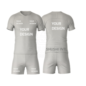 Tenue de football personnalisée sublimée, respirante, à séchage rapide, manches courtes, uniformes de football pour clubs, OEM ODM, uniforme de football personnalisé - Product Image 3