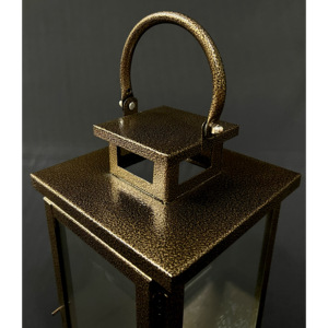 Vente en gros de bougeoirs en métal au design royal Lanternes et bocaux à bougies élégants pour la décoration intérieure Articles suspendus pour Noël et les mariages - Product Image 5