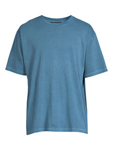 Haute qualité grande taille vêtements t-shirt pour hommes impression personnalisée col rond blanc à manches courtes 100% coton uni hommes t-shirt - Product Image 3