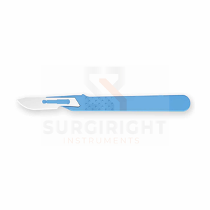 Poignée de scalpel en plastique | Instruments dentaires médicaux chirurgicaux jetables à usage unique de poignée de BP par des instruments de Surgiright - Product Image 5