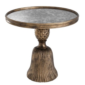 Table d'angle rectangulaire la plus vendue Table d'appoint en bois massif de haute qualité au design fait à la main Base en bois Table basse personnalisée - Product Image 6