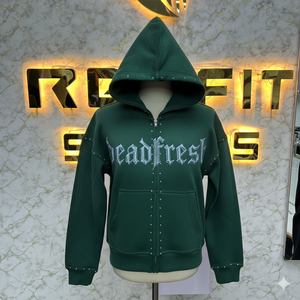 Préfet coupe Sport édition la plus demandée fermeture éclair à capuche bouffée imprimé fabriqué en usine pas cher prix sweats à capuche hommes sweats à capuche - Product Image 4