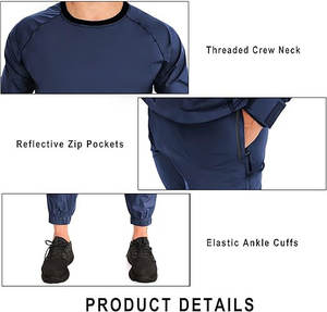 Traje de Sauna de manga larga para pérdida de peso de talla grande de alta calidad para mujer, entrenador de cintura moldeador de Fitness - Product Image 4