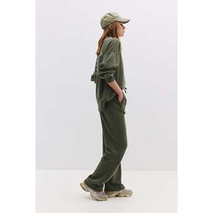 Pantalones de Corte Holgado 100% Algodón para Mujer - Product Image 2