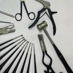 Kerrison Rongeurs Curetas Mallet Retractors Juego de instrumentos quirúrgicos para laminectomía Cirugía de columna 40 + Pcs Hospital manual - Product Image 2