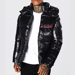 Nouvelle conception, vente en gros d'usine, veste d'hiver tendance en duvet, veste à capuche, doudoune pour homme, streetwear, impression personnalisée, imperméable - Product Image 1