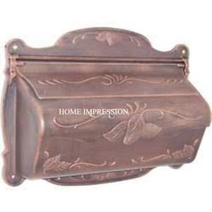 Vente chaude Classique Élégant À La Main Designer Galvanisé Boîte Aux Lettres En Métal Nouvelle Arrivée Fantaisie Boîte Aux Lettres Des Exportateurs Indiens - Product Image 5