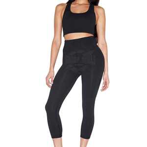 Leggings Deportivos Transpirables de Cintura Media para Mujer, Más Vendidos, con Spandex/Nylon, Logotipo Personalizable e Impresión por Sublimación - Product Image 2