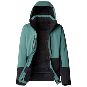 Chaquetas de Esquí Impermeables Resistentes Personalizadas al por Mayor para Hombre, Transpirables, Cortavientos, Talla Grande, Ropa de Invierno con Cierre de Cremallera y Capucha - Product Image 3