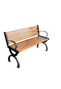 Unique cast iron & wooden garden patio <b>bench</b> for home hotel garden outside park seating patio <b>bench</b> outdoor and <b>indoor</b> furniture - Product Image 6