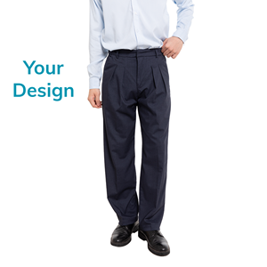 Pantalones de poliéster tejido color caqui para hombre, personalizados al por mayor, fabricados en Vietnam (ODM) con precio competitivo y plazo de entrega de muestras de 7 días. - Product Image 2