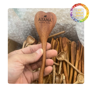 Ensemble de couverts en bois personnalisé | Cuillère, fourchette, louche dans différentes tailles, logo OEM disponible | Approvisionnement en vrac à bon prix - Product Image 3