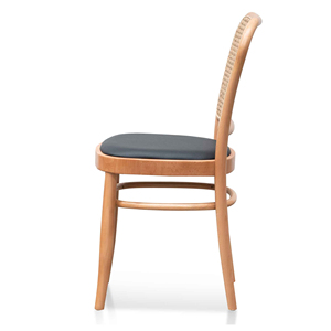 Ngoài trời gaeden Patio biệt thự đồ nội thất nhà ăn uống ghế phong cách hiện đại Gỗ tếch với tổng hợp rattan-Gisel - Product Image 3