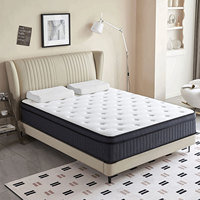 Matelas à mémoire de forme en mousse Queen Size lit à ressorts pliable de haute qualité pour la maison école appartement villa prix des meubles de luxe