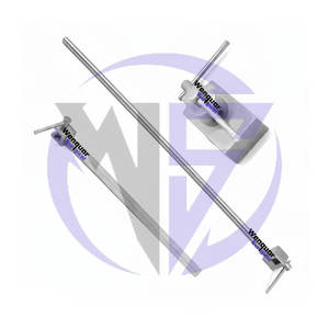 Abdominal Hoyos Retractor with Fiber <b>Optic</b> Illumination Plastic Surgery Stainless Steel Wenquar Packaged in a Wooden Case - Product Image 5