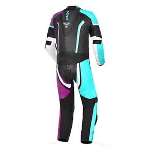Chaqueta de Motociclismo de Cuero para Hombre, Manga Larga, Impermeable, Reflectante, con Certificación CE, Resistente al Viento, para Todas las Estaciones, MOQ Bajo de 1 Pieza - Product Image 2