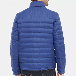 Doudoune épaisse réfléchissante personnalisée pour hommes Doudoune légère à capuche brillante pour homme - Product Image 3