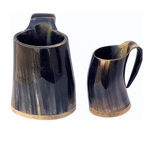 Mug en corne de buffle tendance, articles de boisson, artisanat naturel, vente exceptionnelle, mug en corne de buffle sculpté à la main, authentique - Product Image 2