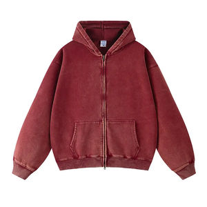 Sudadera con Capucha Extra Grande para Hombre, 100% Algodón, 410 g/m², de Lujo, para Invierno, Ecológica, Resistente al Viento, Transpirable, Personalizable, 2 Piezas - Product Image 4