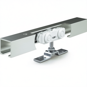 ชุดรางม่านโรลแลน 40 NT ครบชุด 40 กก. ระบบรางเลื่อนพร้อมรางไม้ขนาด 1650 มม. สำหรับติดตั้งบนผนัง/เพดาน GEZE สำหรับม่านขนาด 50-84 ซม. - Product Image 3