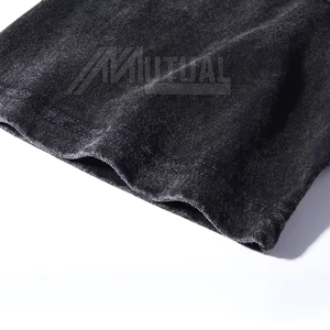 Offre Spéciale T-shirt lavé à l'acide pour hommes écologique à séchage rapide personnalisable Design unique 100% coton respirant Durable tricoté - Product Image 4